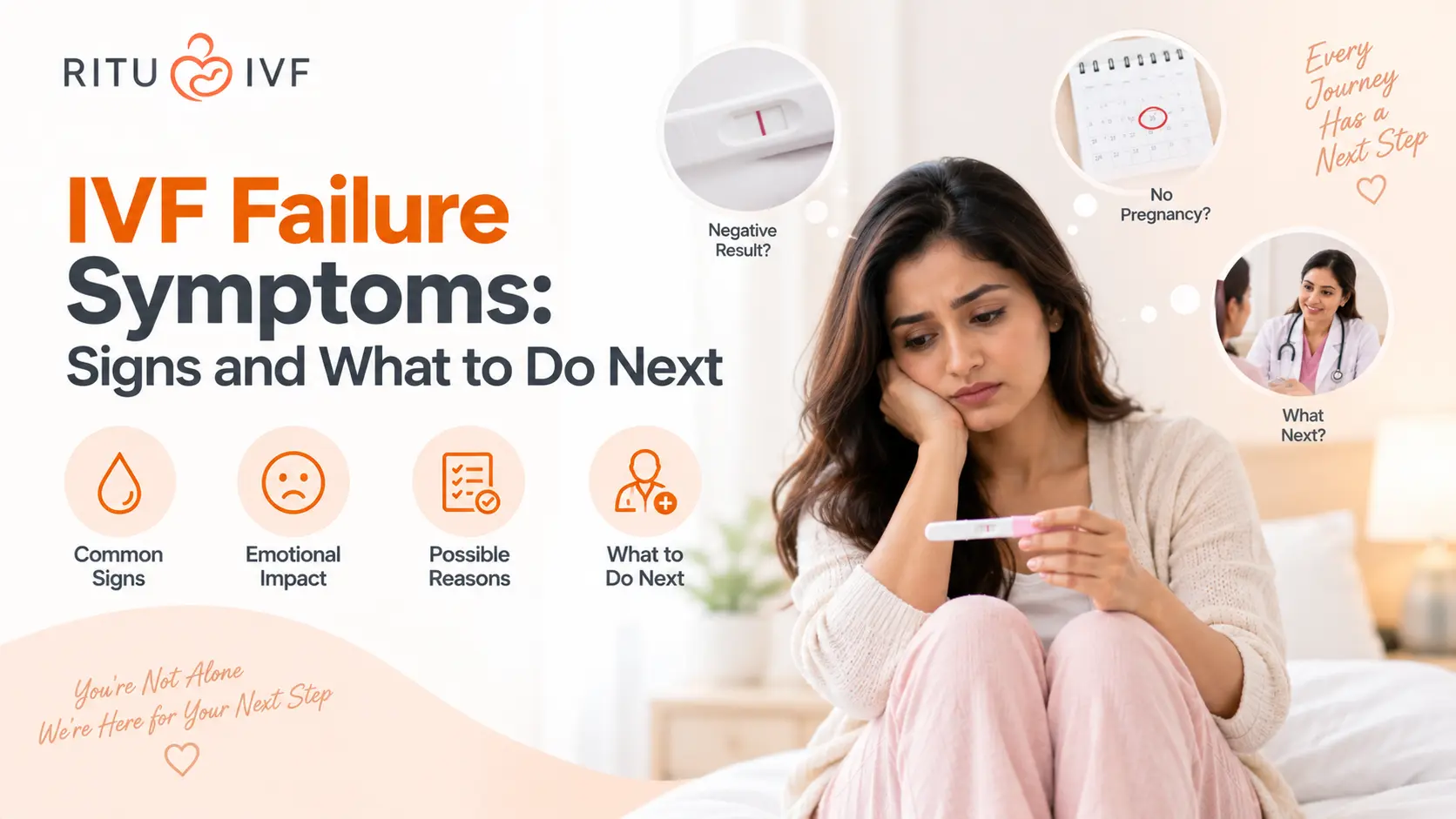 IVF Failure Symptoms: Signs and What to Do Next