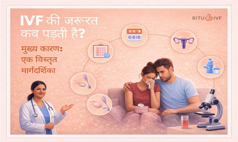 IVF की जरूरत कब पड़ती है? जानिए 7 मुख्य कारण और संकेत | 2026 गाइड