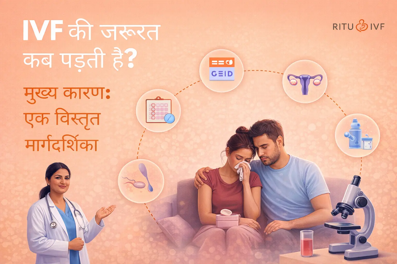 IVF की जरूरत कब पड़ती है? जानिए 7 मुख्य कारण और संकेत | 2026 गाइड