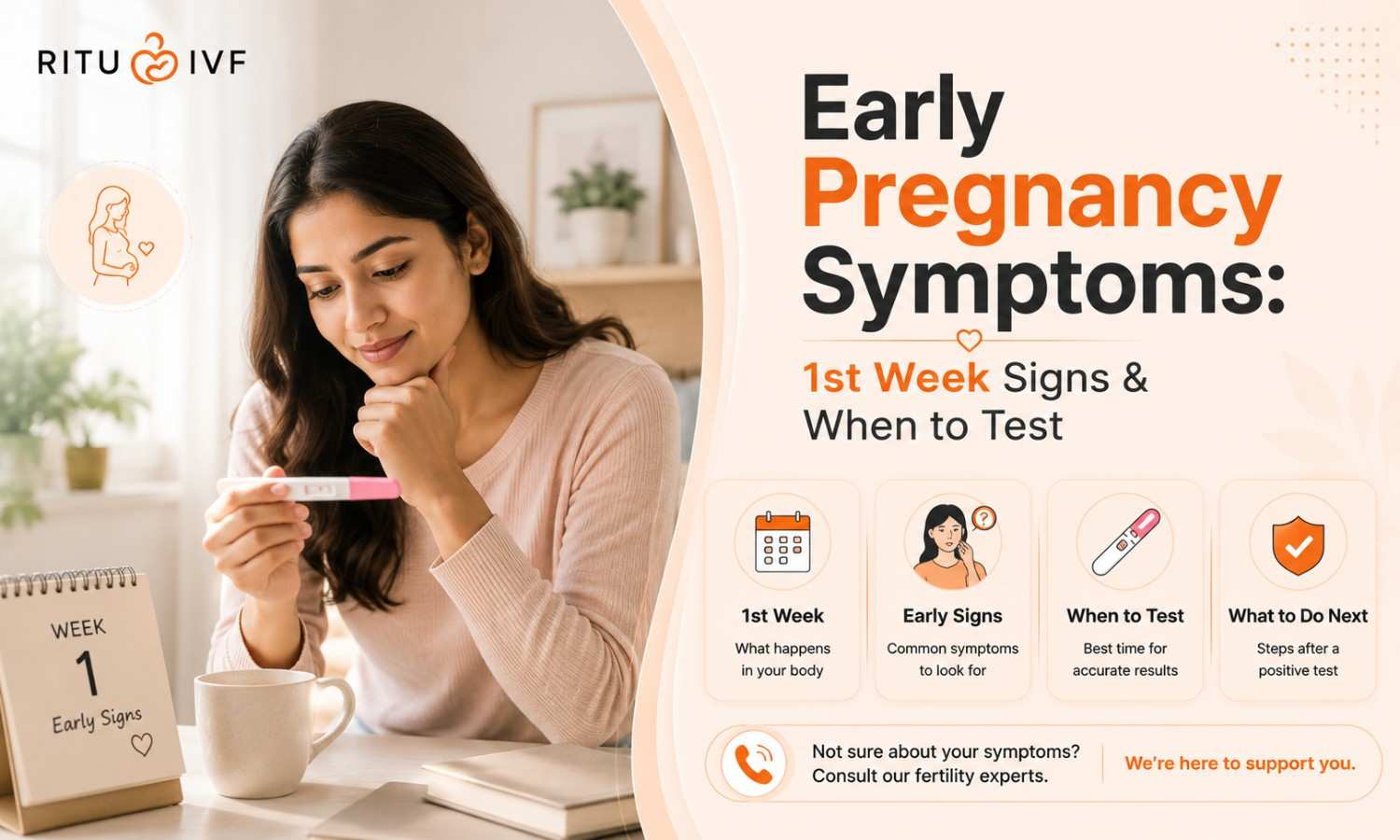 Early Signs of Pregnancy: First Week Symptoms Before a Missed Period