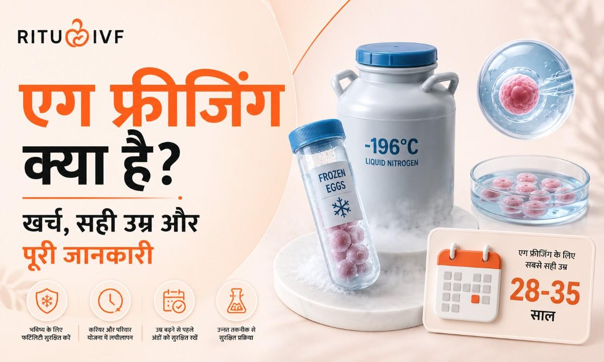 एग फ्रीजिंग क्या है? जयपुर में खर्च, सही उम्र और पूरी जानकारी
